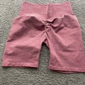 NVGTN Pink Butt Scrunch Shorts